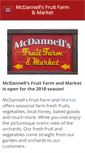 Mobile Screenshot of mcdannellsfruitfarm.com